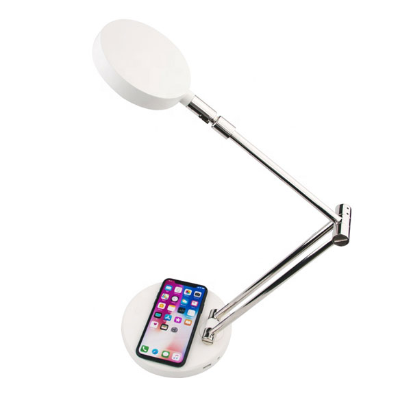 KAT002 Draadloze Charger: Folding Table Lamp Metal Lamp Arm Can Rotate From multiple Angles